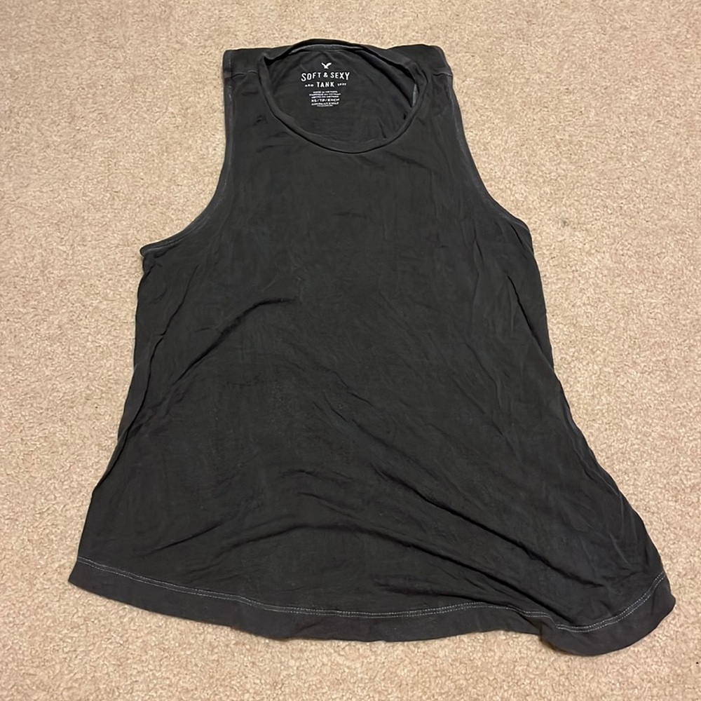 Gray tank